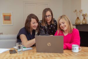 WAT team - Griet Rebry, Karlien De Vrieze en Linde Jacobs