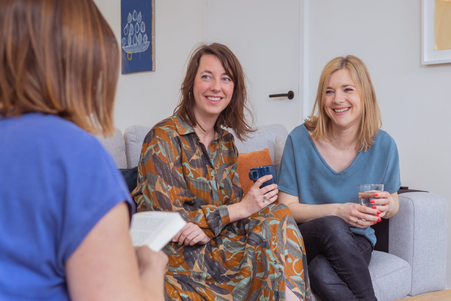 WAT-Working Apart Together team: Linde Jacobs, Karlien De Vrieze en Griet Rebry