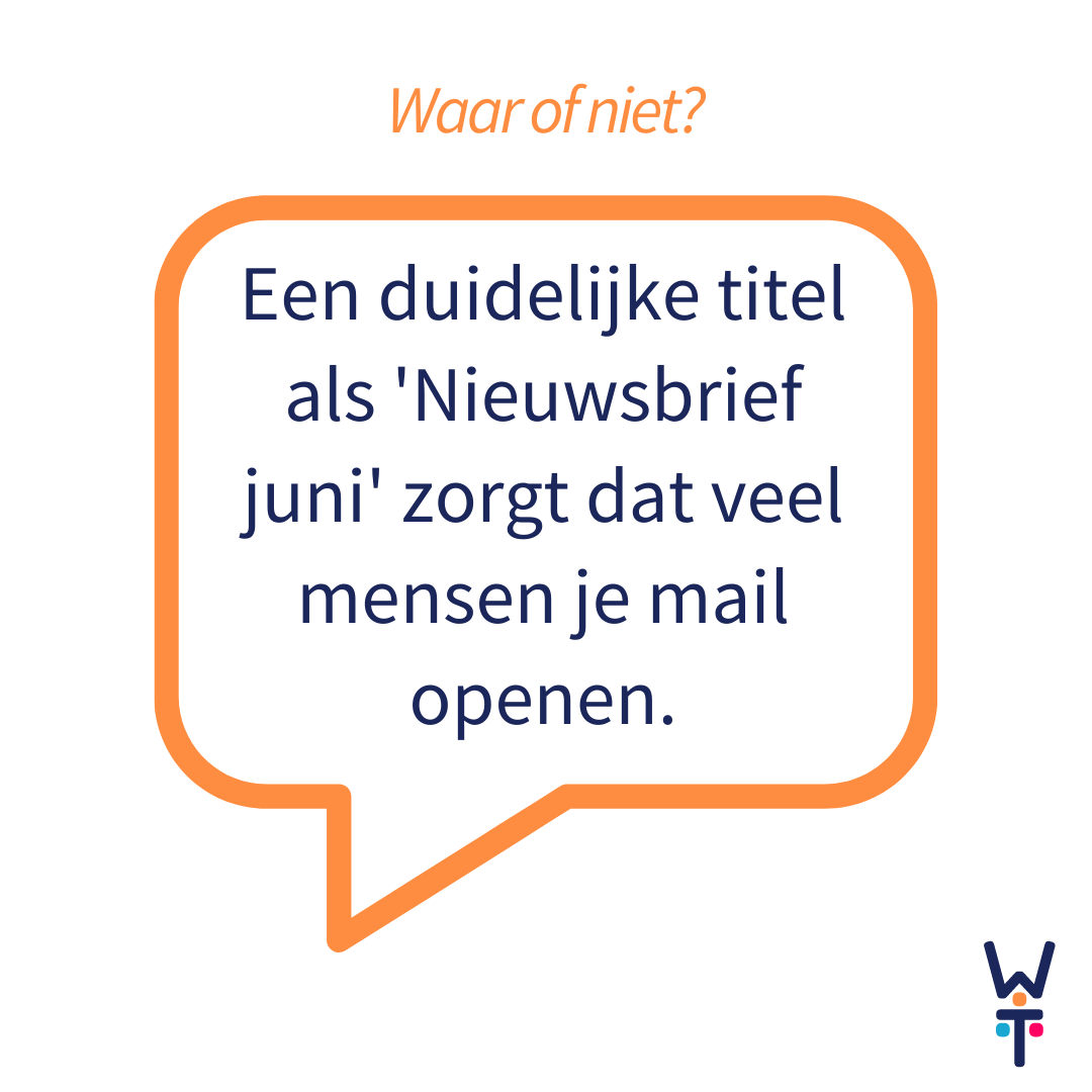 e-maiilmarketing newsletter nieuwsbrief communicatietip working apart together