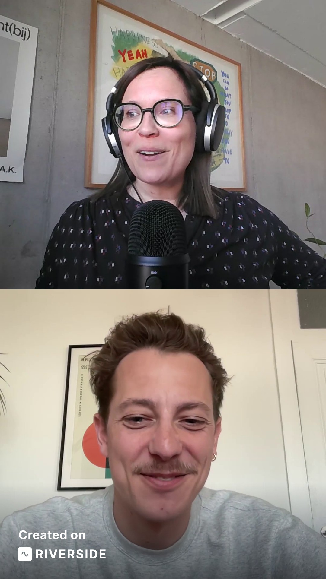 Griet Rebry interviewt Sam Desmedt van Dobber in de Vlaamse ondernemerspodcast Working Apart Together