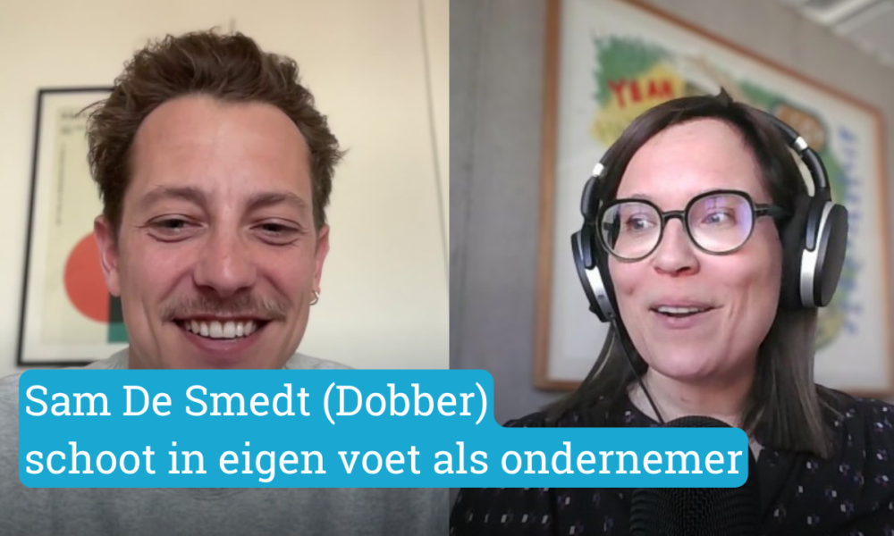 Sam De Smedt van Dobber deelt in podcast Working Apart together wijze ondernemerslessen