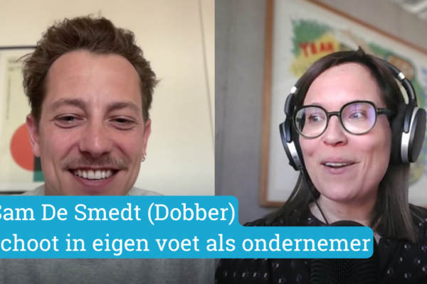 Sam De Smedt van Dobber deelt in podcast Working Apart together wijze ondernemerslessen