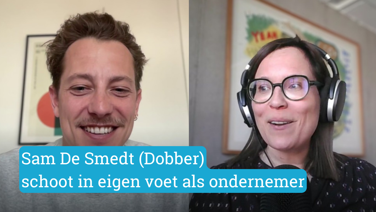 Sam De Smedt van Dobber deelt in podcast Working Apart together wijze ondernemerslessen